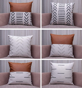 Efolki Decorative Throw Pillow Covers 18x18 inch Set of 6